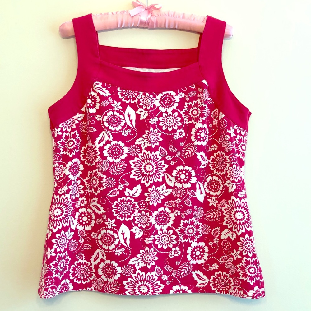 Floral Sleeveless Top